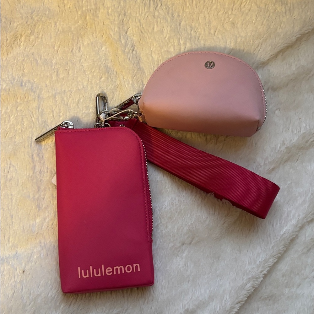 Lulu 💝 lemon large double pouch